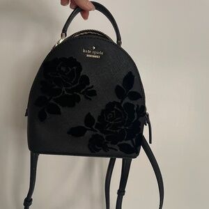 Kate Spade Cameron Street Flock Roses Binx Backpack